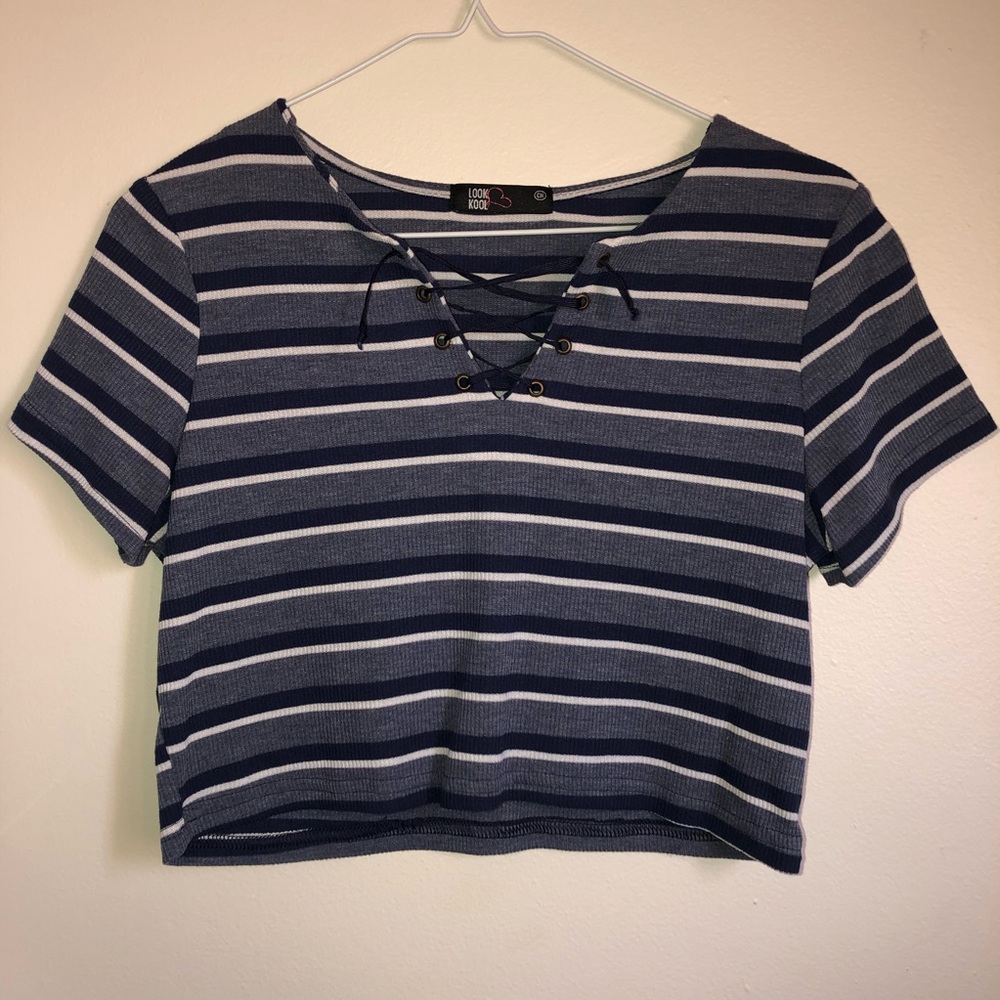 Stripped crop top